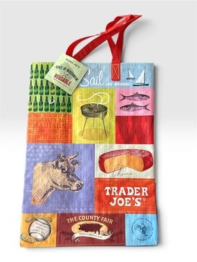 Trader Joe’s 2024 Wisconsin Reusable Grocery Tote Bag